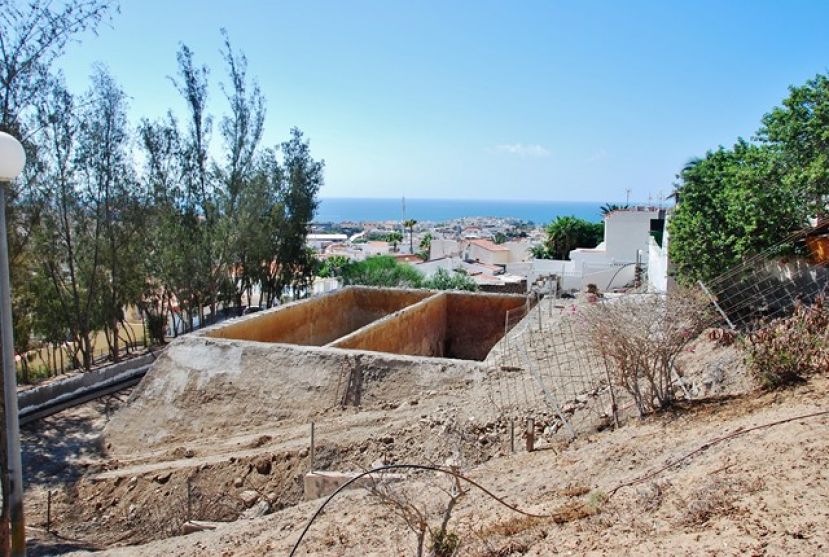 Mog&aacute;n: Obras de rehabilitaci&oacute;n en el dep&oacute;sitode agua de Arguinegu&iacute;n