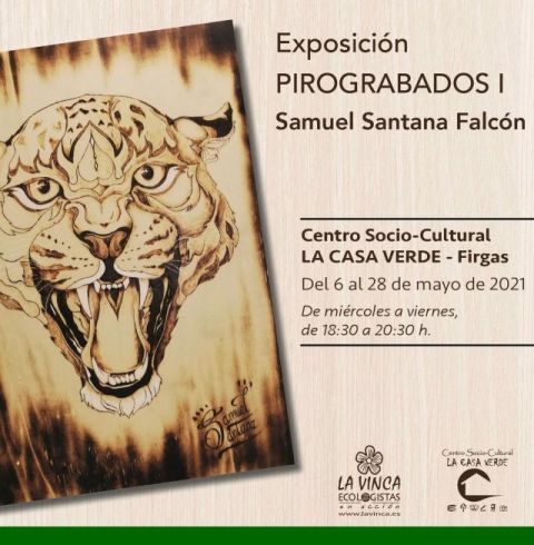 &ldquo;PIROGRABADOS I&rdquo;, de Samuel Santana Falc&oacute;n, en LA CASA VERDE de Firgas