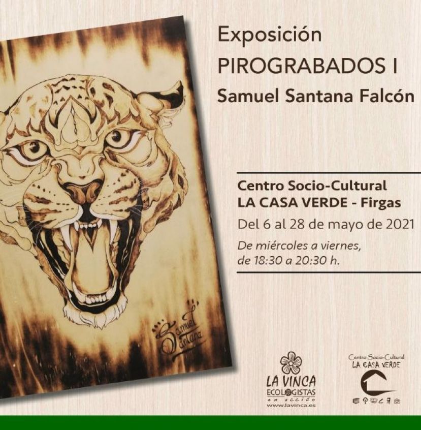 &ldquo;PIROGRABADOS I&rdquo;, de Samuel Santana Falc&oacute;n, en LA CASA VERDE de Firgas