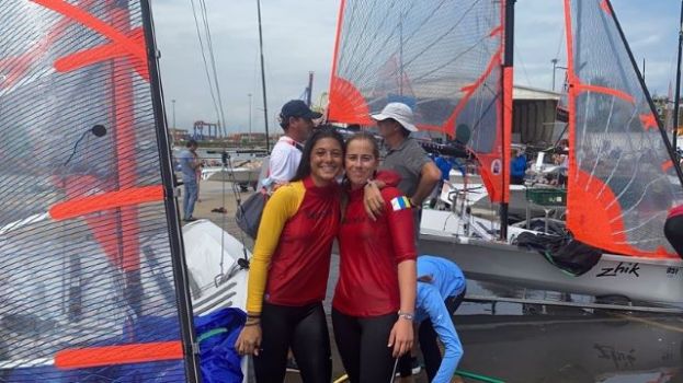 Martina Lodos y Martina D&iacute;az del Real Club N&aacute;utico Campeonas del Mundo en Valencia