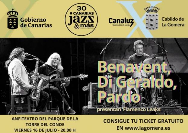 El Festival Internacional Canarias Jazz&amp;Mas llega a La Gomera con &lsquo;Flamenco Leaks&rsquo;