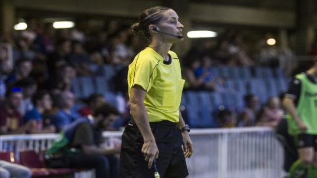 Hist&oacute;rica designaci&oacute;n: Guadalupe Porras y Marta Huerta en el Getafe-Real Sociedad