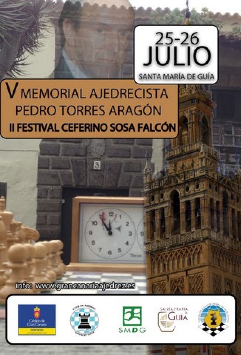 Ajedrez: Convocatoria del V Memorial Pedro Torres Arag&oacute;n a celebrar en Gu&iacute;a