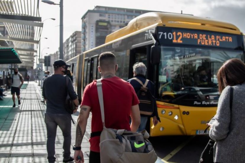 Guaguas Municipales recupera la opci&oacute;n del pago directo desde el martes 1 de junio