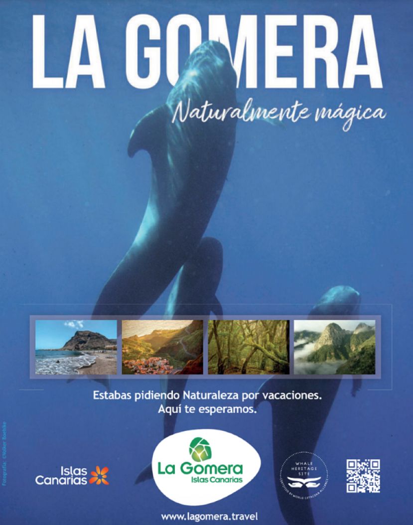 La revista Cond&eacute; Nast Traveler destaca la riqueza marina de La Gomera
