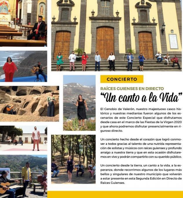 Concierto &lsquo;Ra&iacute;ces Guienses, Un canto a la Vida&rsquo; con Braulio de maestro de ceremonias