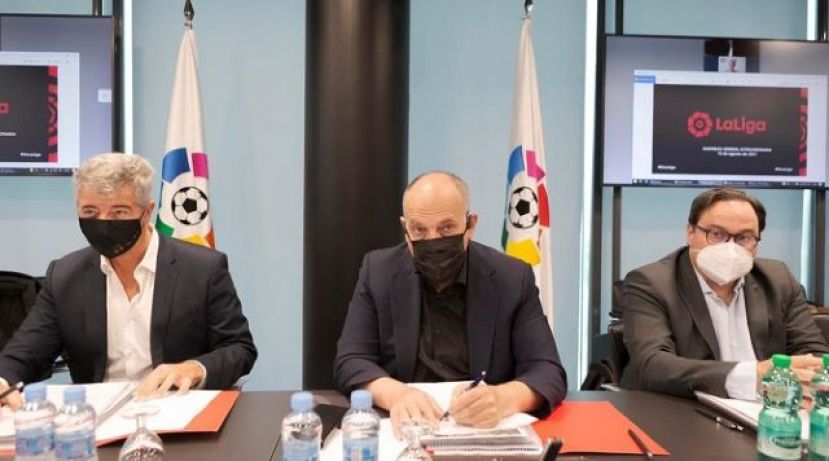 Tebas: "El Real Madrid lleva 8 a&ntilde;os entorpeciendo acuerdos"