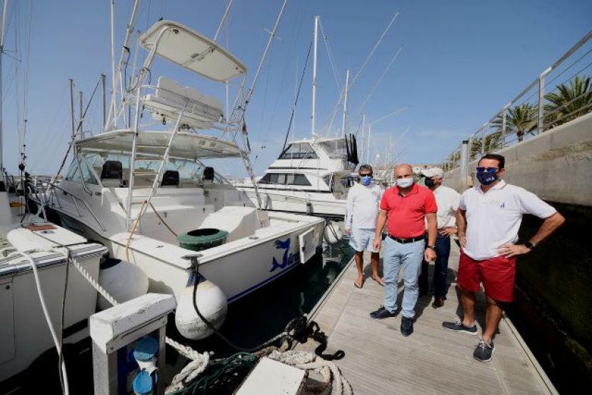 I Open Internacional de Pesca de Altura Gran Canaria con m&aacute;s de 30 embarcaciones