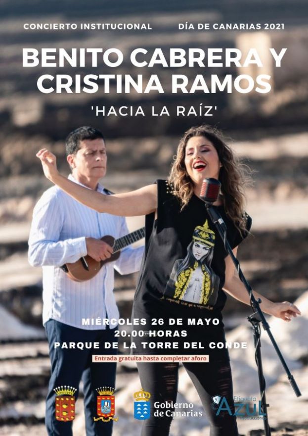 La Gomera: Concierto del D&iacute;a de Canarias con Benito Cabrera y Cristina Ramos