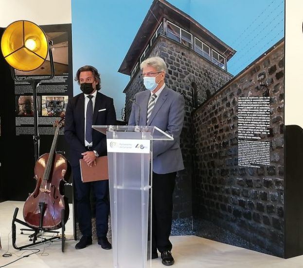 Gobierno y Parlamento homenajean a las v&iacute;ctimas canarias del campo de concentraci&oacute;n y exterminio de Mauthausen