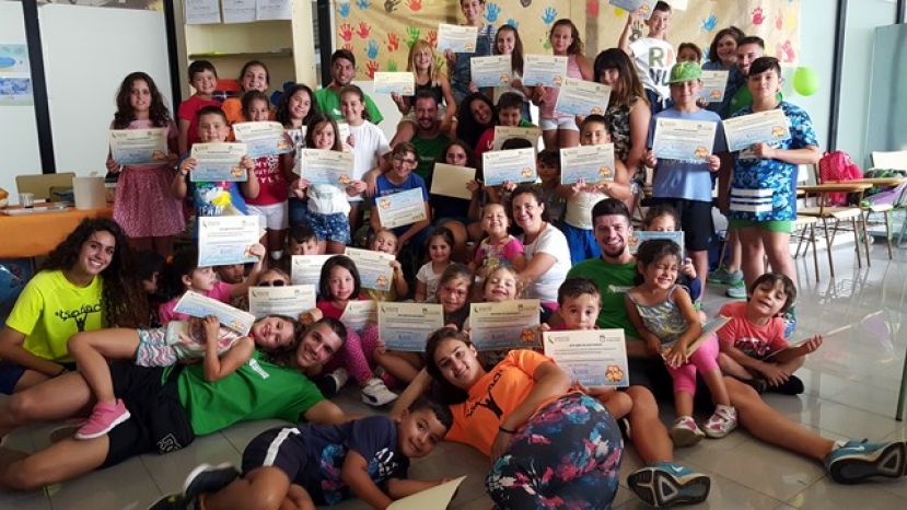 G&aacute;ldar: Clausura de las Escuelas Deportivas de Verano 2016