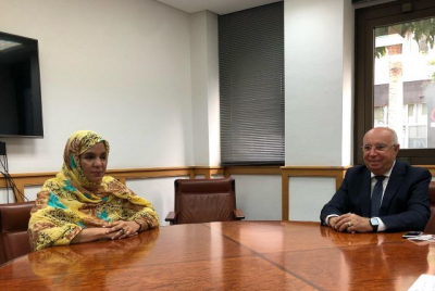 El Gobierno auton&oacute;mico recibe a la nueva c&oacute;nsul general de Mauritania en Canarias