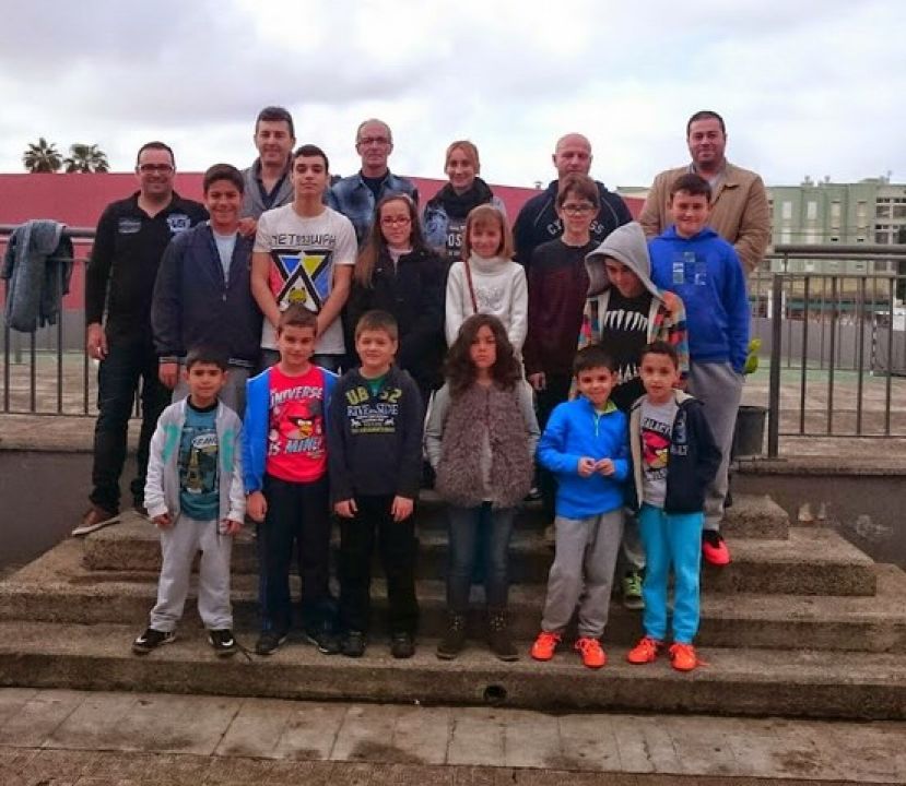 Ajedrez Univac-it Gu&iacute;a: Subcampeones de la Liga Insular sub 8-10