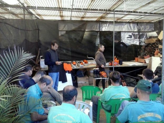 G&aacute;ldar: Curso de formaci&oacute;n al personal del &aacute;rea de Parques y Jardines