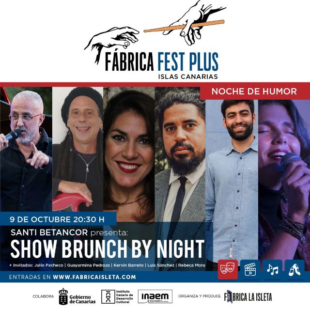 Brunch Show By Night es el t&iacute;tulo del espect&aacute;culo presentado por Santi Betancor