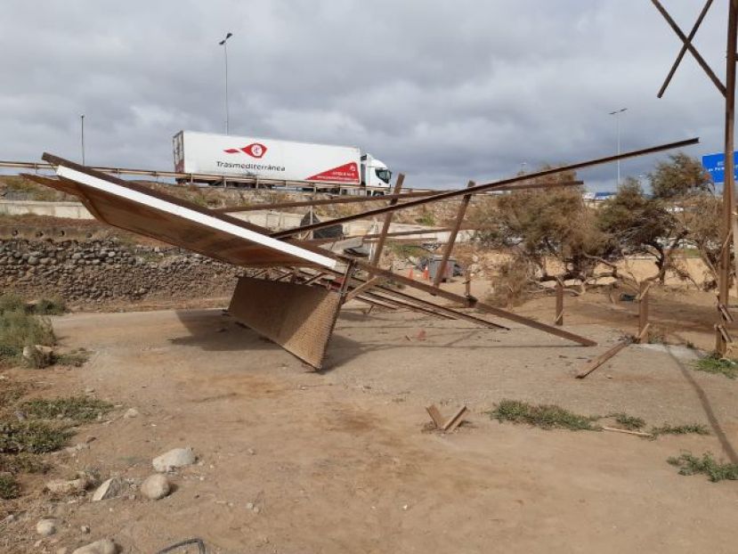 El Cabildo elimina del paisaje de Bocabarranco y Los Cascajos las ruinas y escombros de d&eacute;cadas