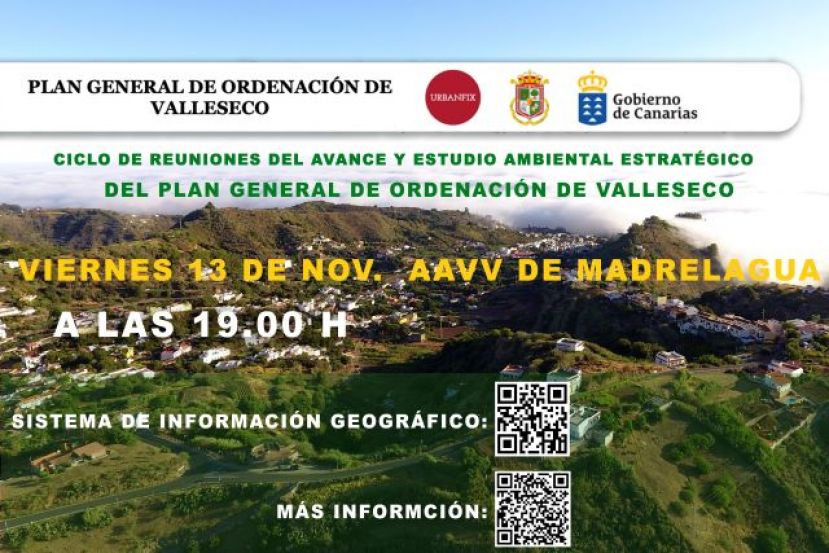 Madrelagua acoge la nueva reuni&oacute;n del Plan General de Valleseco