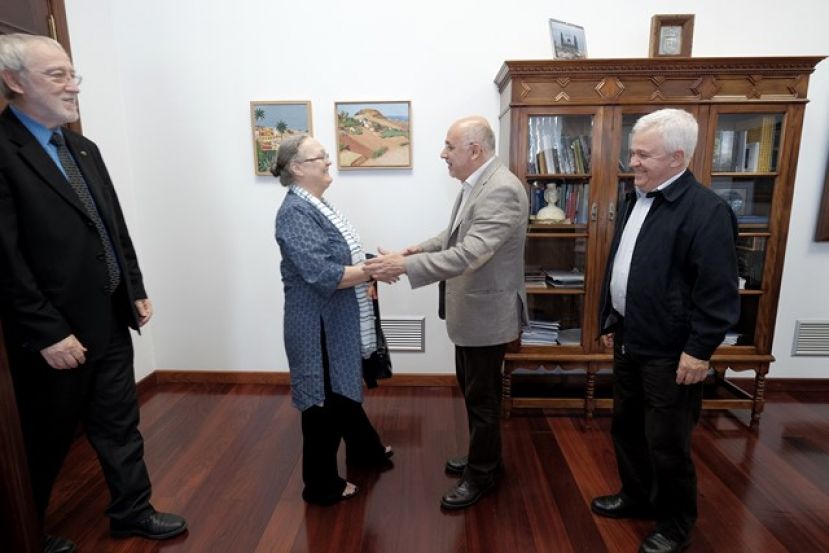 La presidenta de la Fundaci&oacute;n Vicente Ferrer visita Gran Canaria