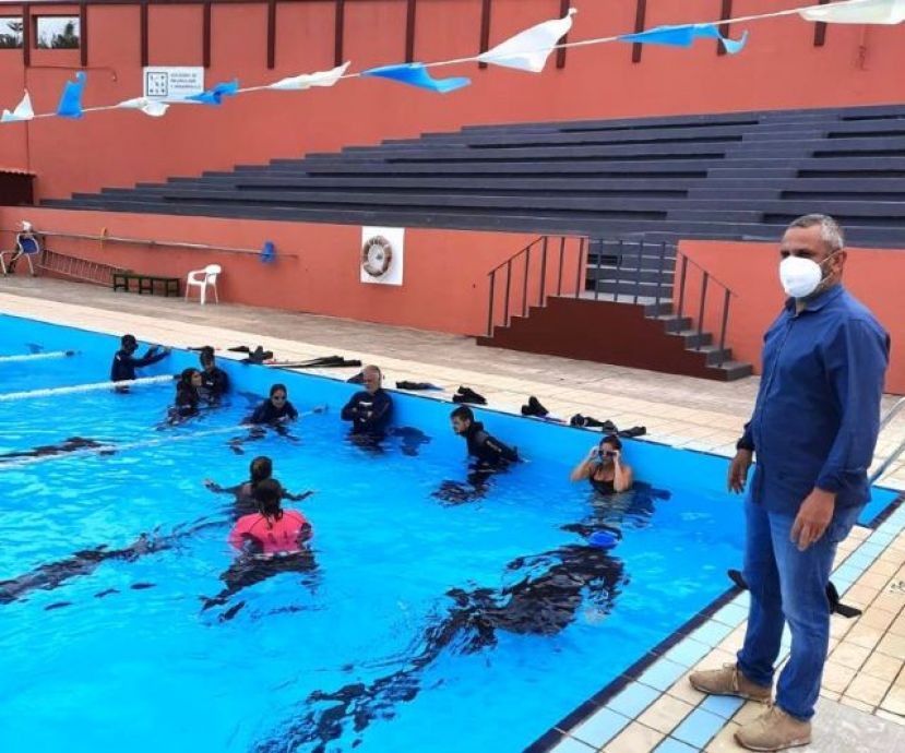 Gu&iacute;a: Los alumnos-trabajadores del Pfae &lsquo;Guardavidas&rsquo; reciben un curso de apnea