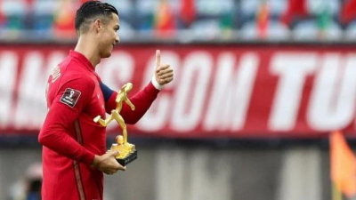 Cristiano supera a Ramos y ya es el europeo con m&aacute;s internacionalidades