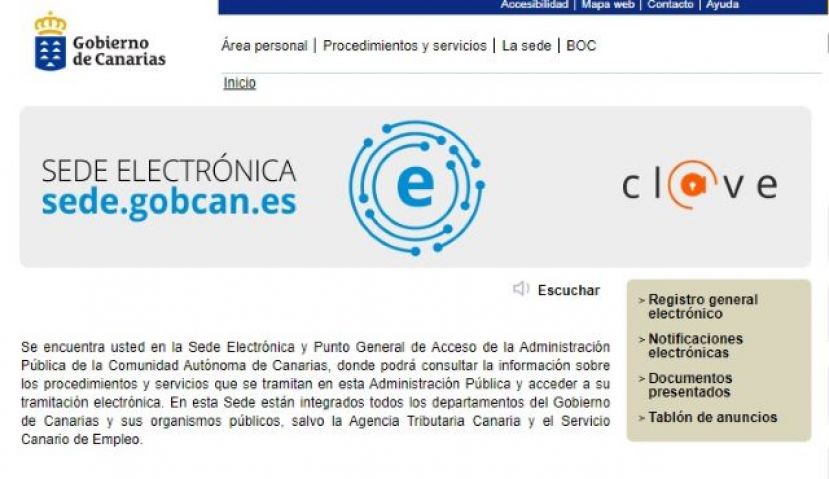 Entra en funcionamiento la Sede Electr&oacute;nica &Uacute;nica, que optimiza la relaci&oacute;n de la ciudadan&iacute;a con la Administraci&oacute;n