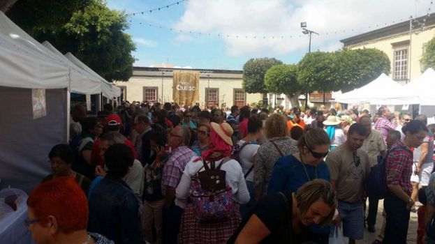 Gu&iacute;a: Se celebr&oacute; la Fiesta del Queso, hoy domingo, en el casco