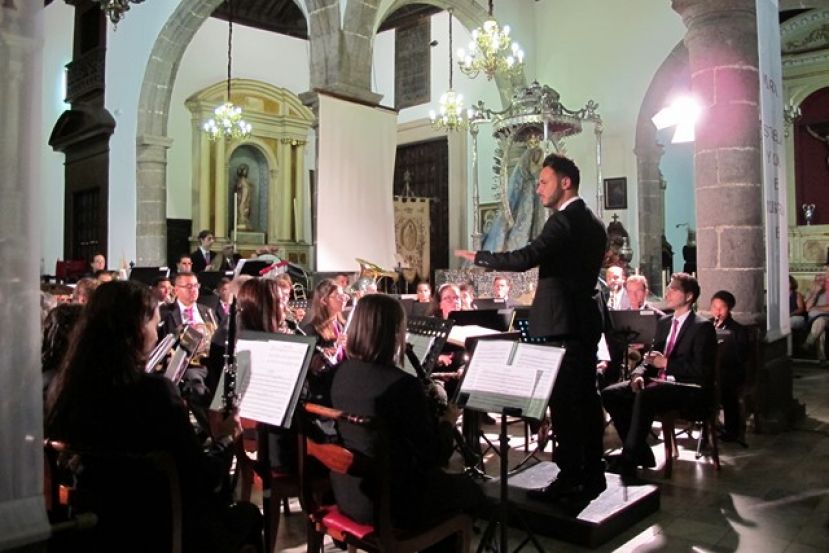 La Banda de M&uacute;sica &ldquo;Ciudad de Gu&iacute;a&rdquo; ofreci&oacute; un concierto en la Iglesia