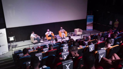 Socorristas de Gran Canaria en Museo Elder para la proyecci&oacute;n del documental "Desahogo"