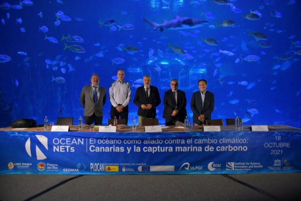 Investigadores canarios e internacionales estudian el oc&eacute;ano como aliado contra el cambio clim&aacute;tico