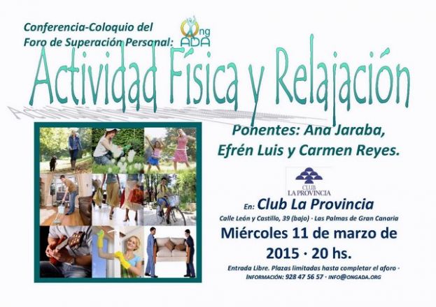 Foro Superaci&oacute;n Personal: "Actividad F&iacute;sica y Relajaci&oacute;n"