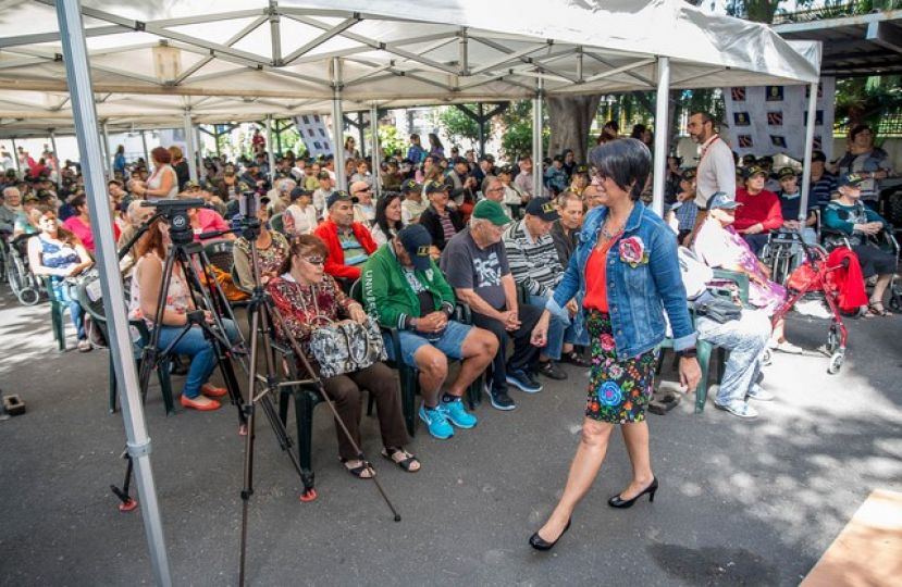 Las personas mayores de los centros del Cabildo celebran su d&iacute;a