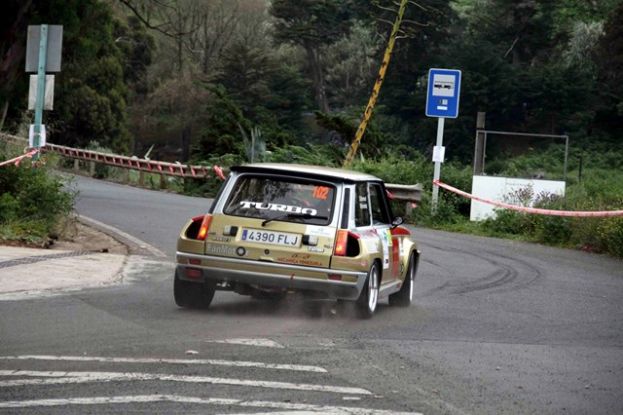 Manolo Hern&aacute;ndez &ndash; David Bethencourt en el Rallye teldense
