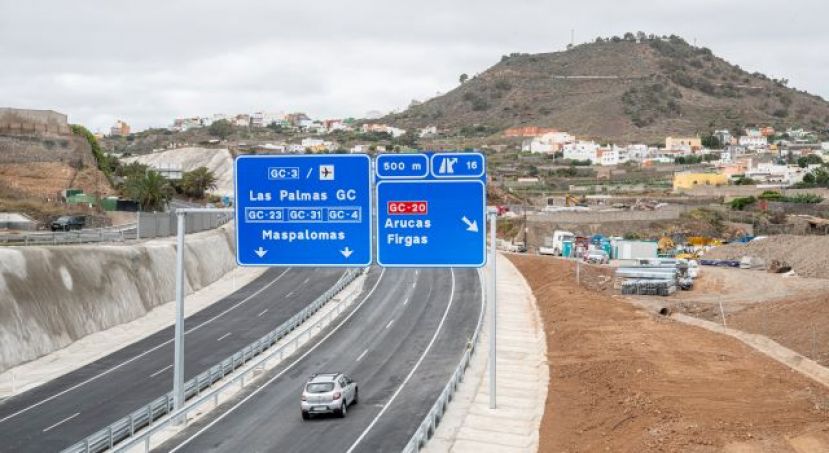 Obras P&uacute;blicas pone en servicio la IV Fase con la que se concluye la circunvalaci&oacute;n a Las Palmas de Gran Canaria
