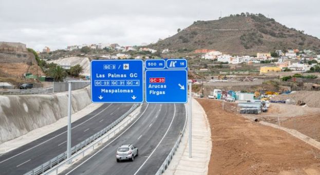 Obras P&uacute;blicas pone en servicio la IV Fase con la que se concluye la circunvalaci&oacute;n a Las Palmas de Gran Canaria