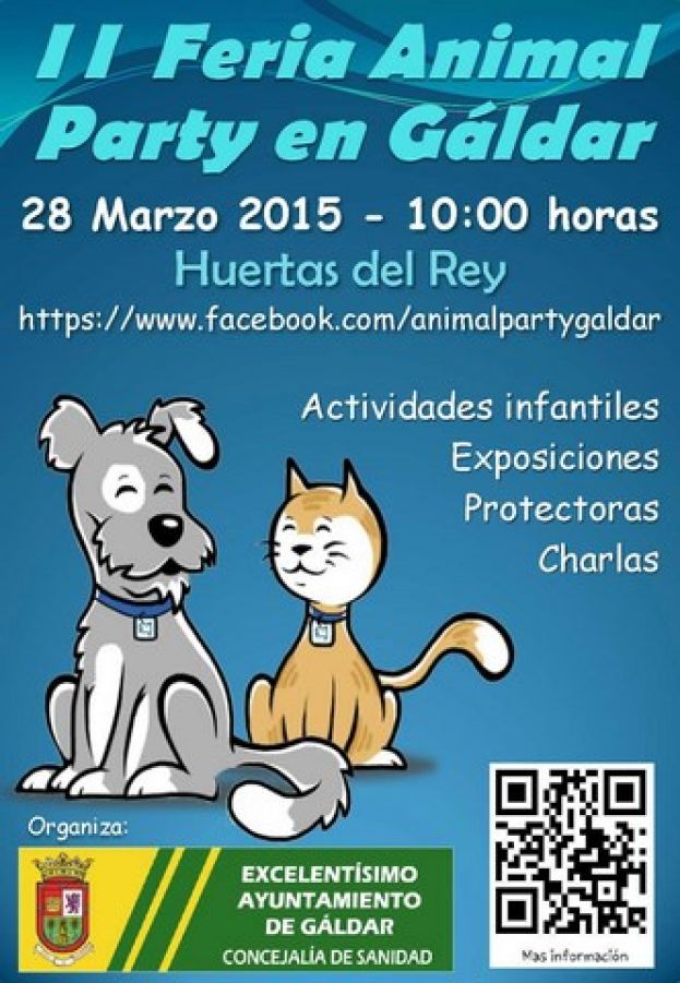 G&aacute;ldar: Este s&aacute;bado, Feria de la Adopci&oacute;n &ldquo;Animal Party&rdquo;