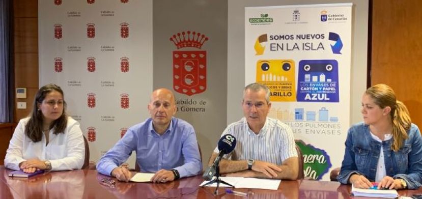 La Gomera:  94 toneladas de residuos desde el servicio insular de recogida