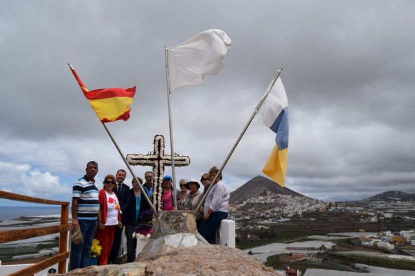 G&aacute;ldar: La Plaza de El Calvario y Amagro en Barrial, protagonistas del D&iacute;a de la Cruz