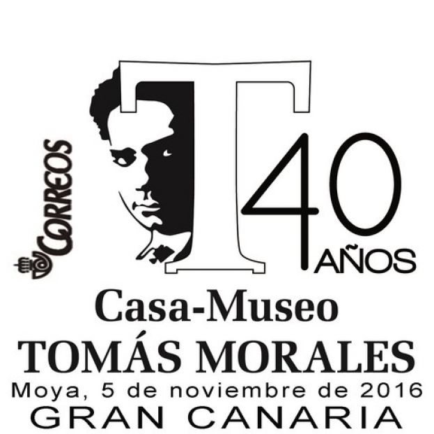 Casa-Museo Tom&aacute;s Morales: Un sello y un matasellos de Correos celebran los 40 a&ntilde;os
