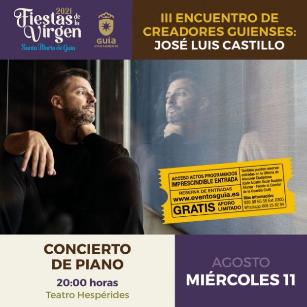 Jos&eacute; Luis Castillo pone el broche de oro al III Encuentro de Creadores Guienses