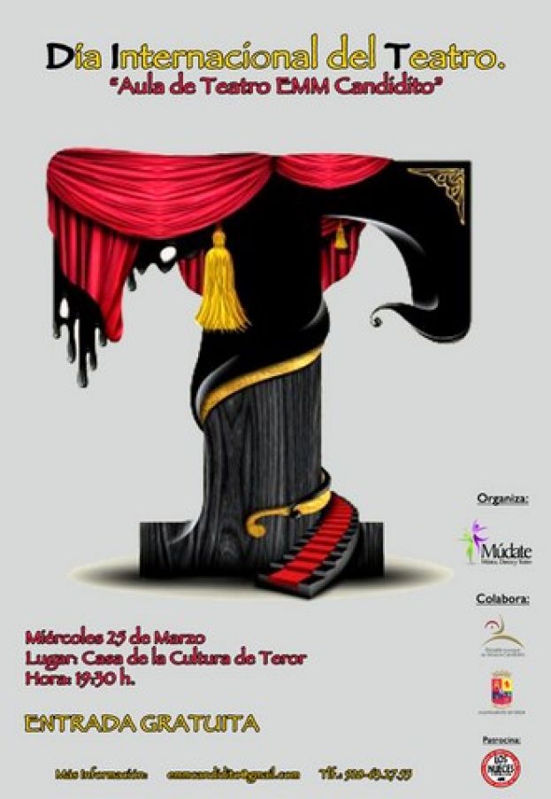 Teror: El Aula de Teatro de la Escuela de M&uacute;sica celebra el D&iacute;a Internacional del Teatro