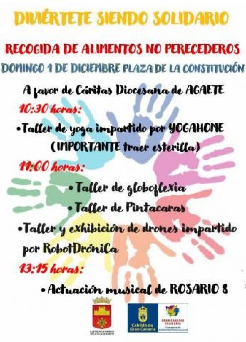 Agaete celebra una jornada solidaria
