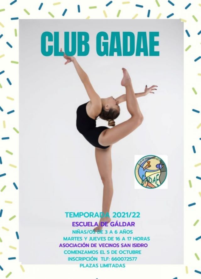 Nueva actividad de Gimnasia R&iacute;tmica en la AV EL Labrador de San Isidro de G&aacute;ldar