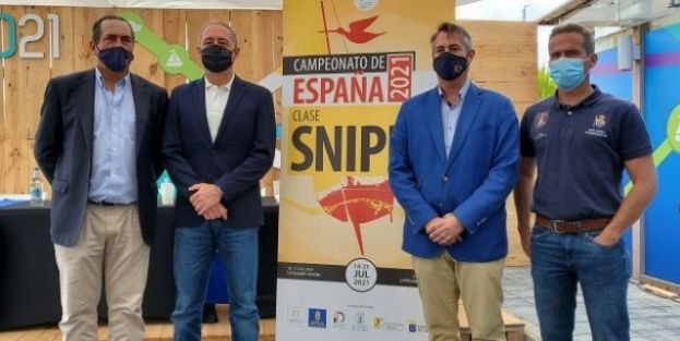 El Campeonato de Espa&ntilde;a de la clase Snipe, presentado hoy en la Feria Internacional del Mar (FIMAR)