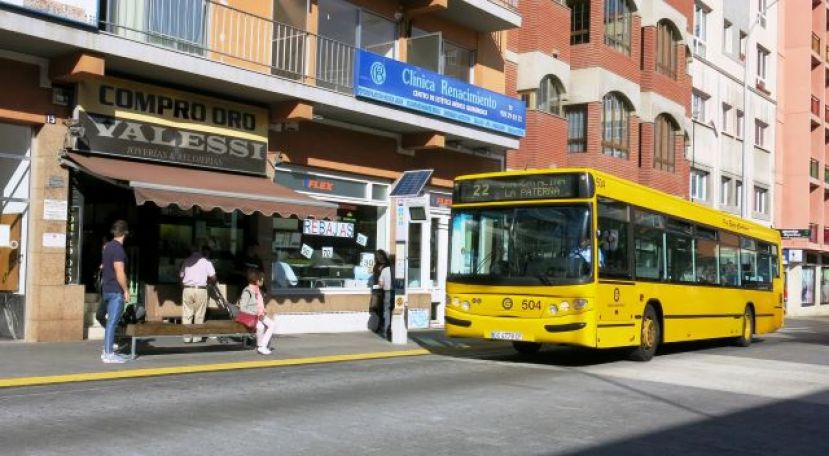 Guaguas Municipales mejora las conexiones con el &aacute;rea del Parque de Santa Catalina