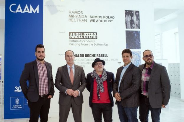 Exposiciones de los artistas Arnaldo Roche,  Angel Otero y Ram&oacute;n Miranda