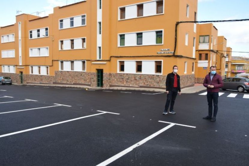 G&aacute;ldar: El nuevo Plan de Asfaltados mejora el firme en varias calles de Barrial