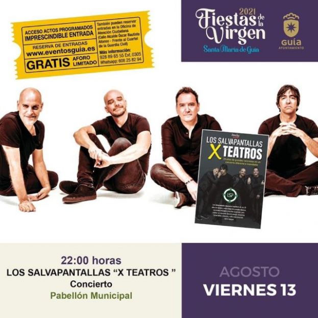 Gu&iacute;a: Nuevas entradas este jueves para Los Salvapantallas y el Tributo a Juan Luis Guerra