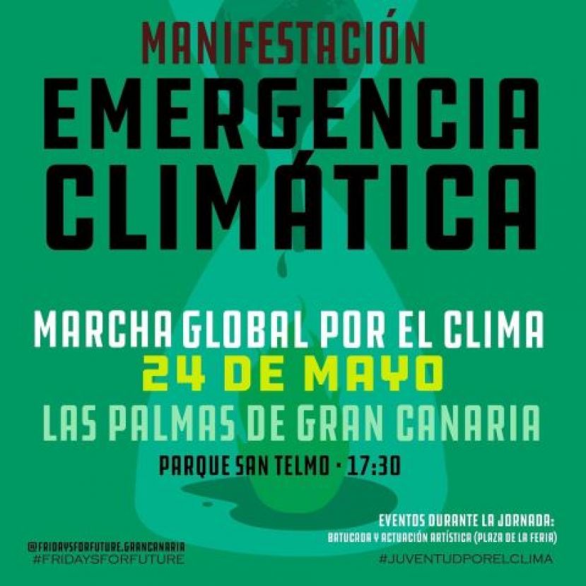 Ben Magec apoya a Juventud por el Clima y hace un llamamiento a manifestaciones