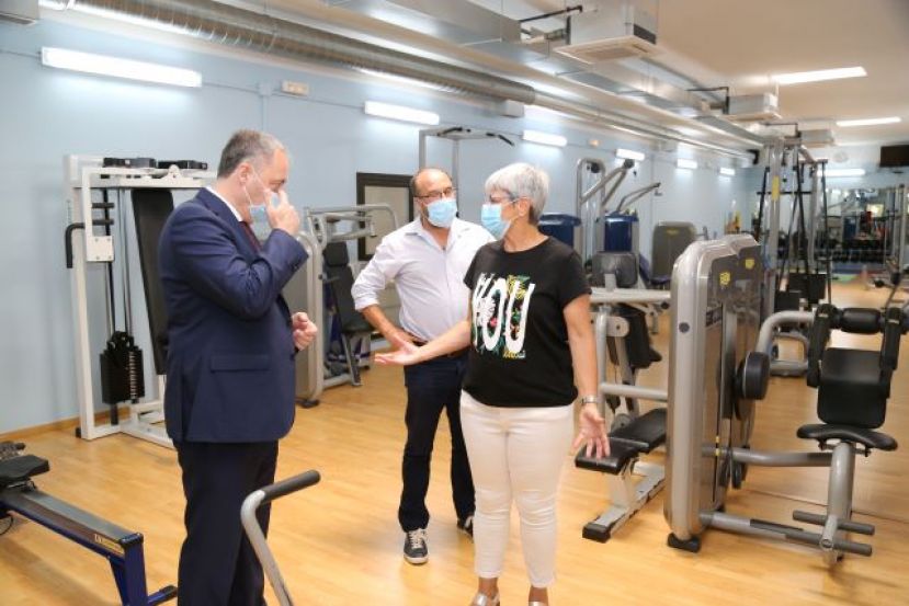 Valleseco: El consejero de Deportes del Cabildo de GC visit&oacute; el municipio