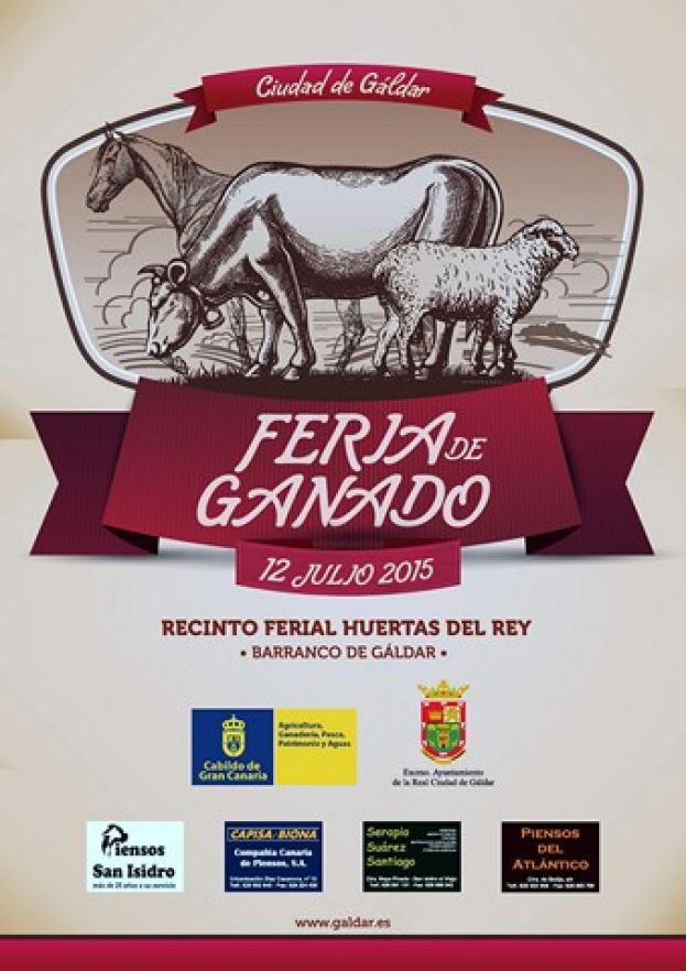 G&aacute;ldar: Huertas del Rey acoge este domingo la tradicional Feria de Ganado